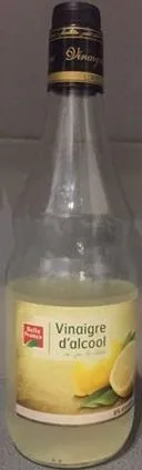 Vinaigre d'alcool au jus de citron