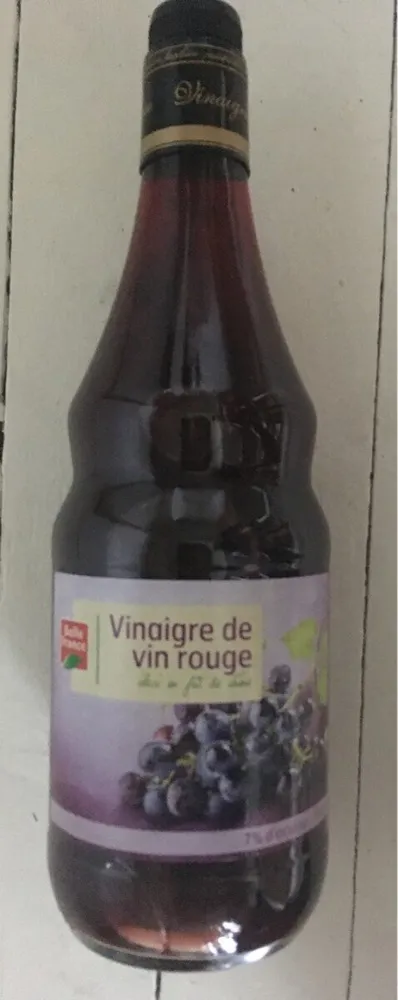 Vinaigre de vin rouge 7% acidité