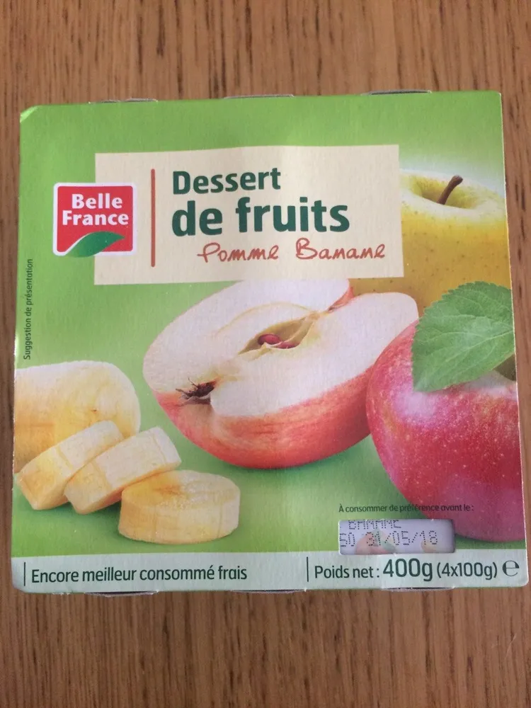 C.pomme / Banane 4X100G. Bf,