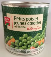 Petits pois et jeunes carottes à l'étuvée, Extra-fins