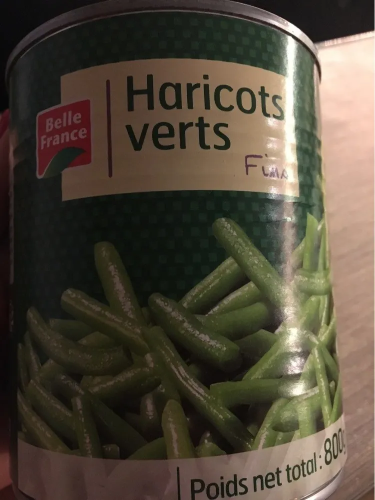 Haricots verts fins