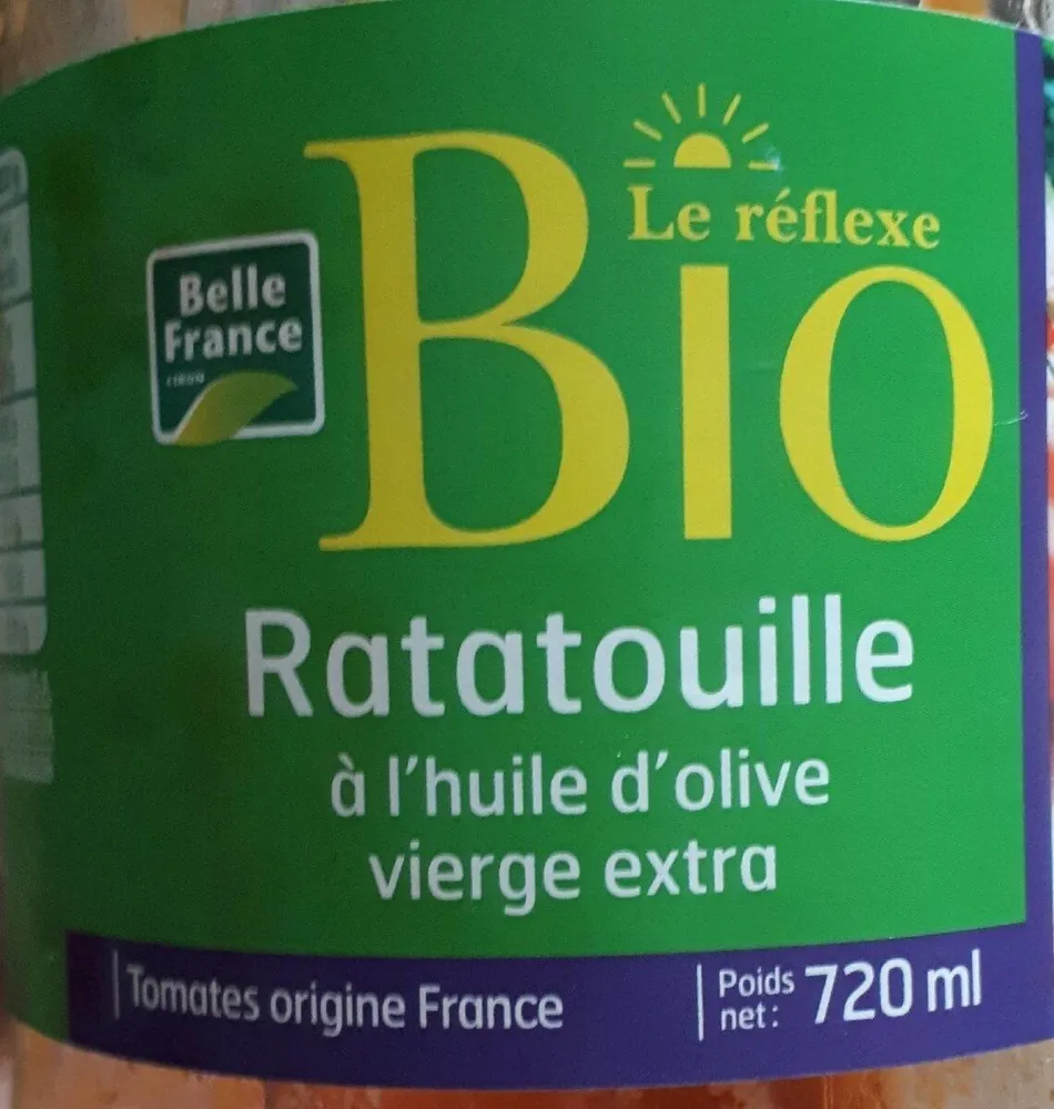 Ratatouille à l'huile d'olive extra