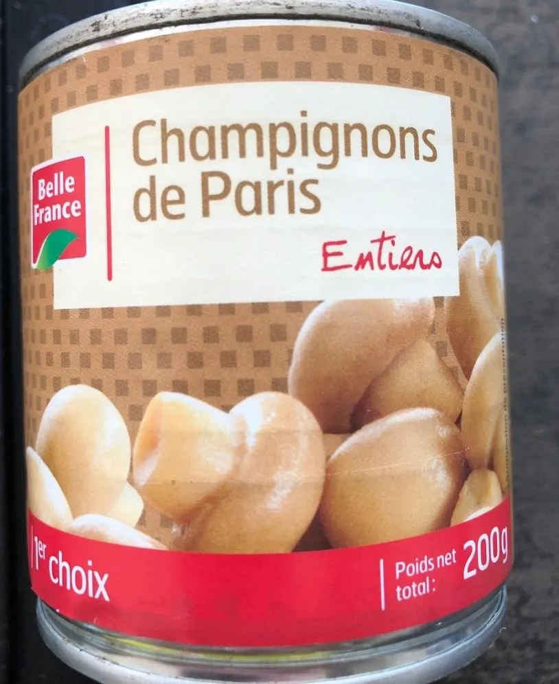 Champignons de Paris Entiers