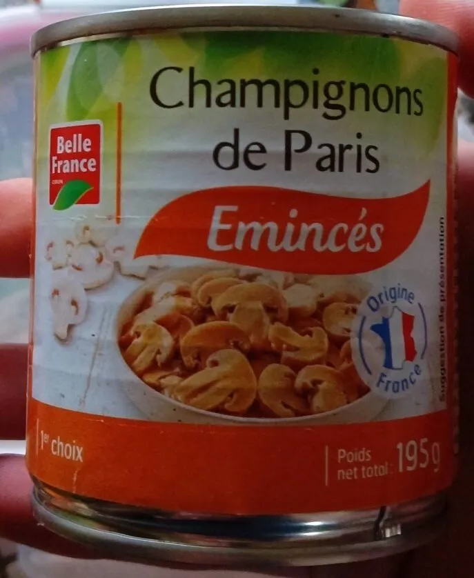 Champignons de Paris Emincés