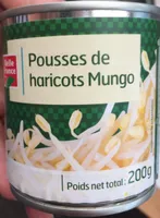 Pousse de haricots mungo