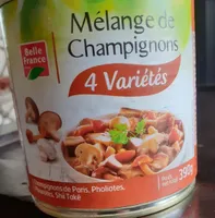 Mélange de champignons 4 variétés