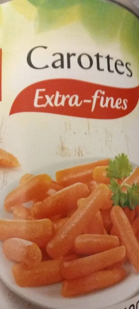 Carottes extra fines