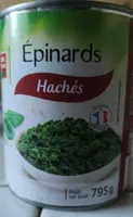 Épinards hachés