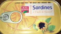 Sardines à l'huile de tournesol