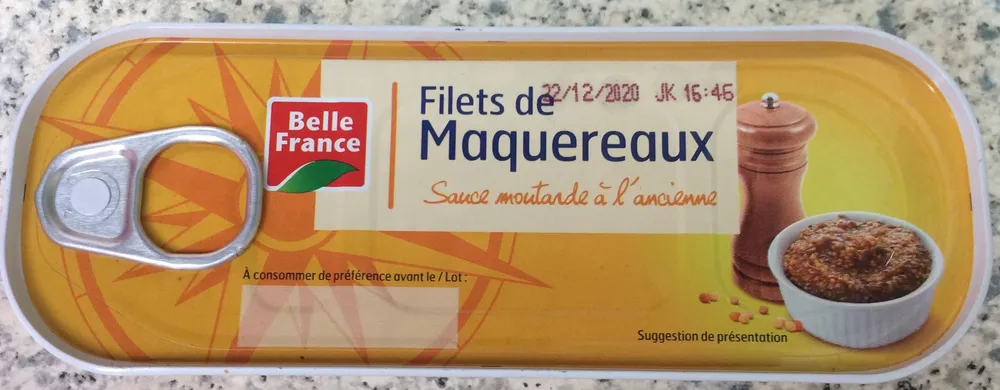 Filets de Maquereaux à la Moutarde