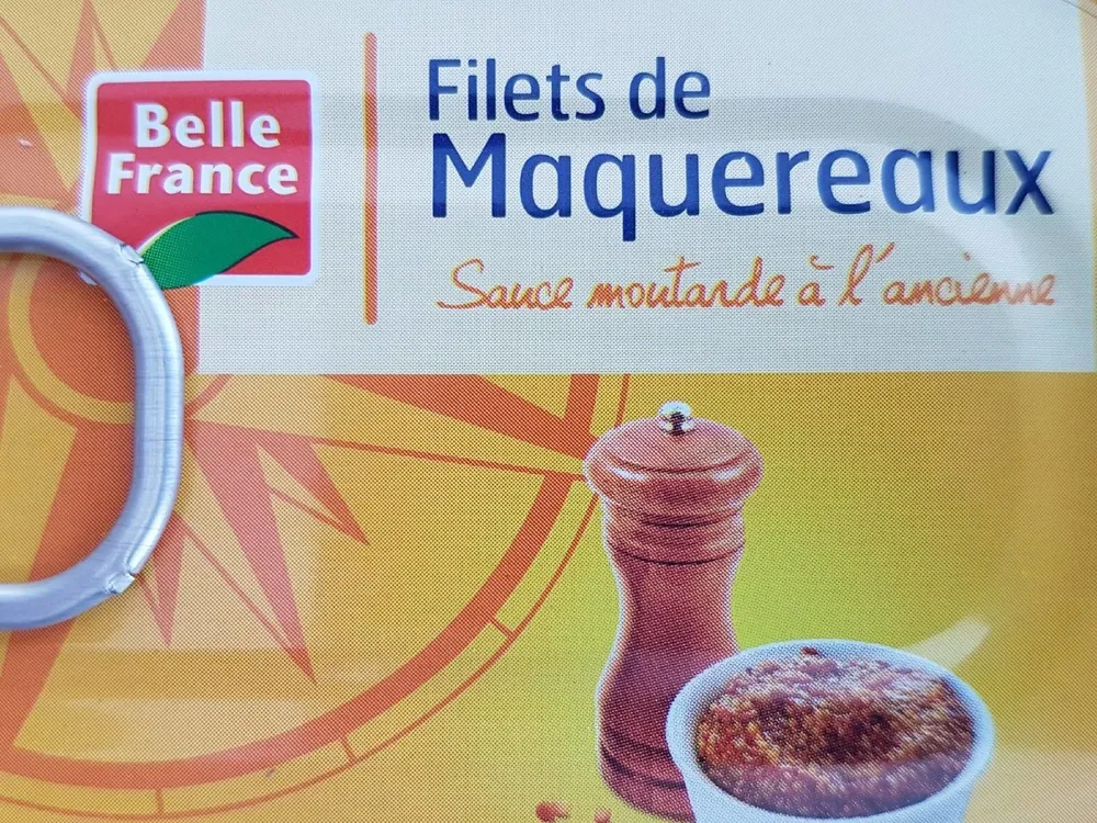Filets de Maquereaux Sauce moutarde à l'ancienne
