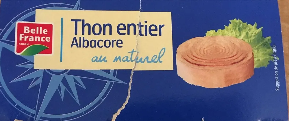 Thon entier albacore