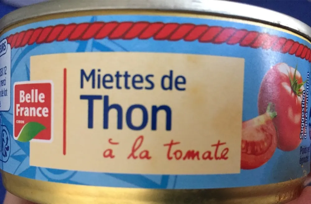 Miettes de thon a la tomate