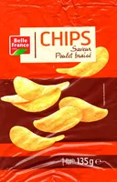 Chips saveur poulet braise