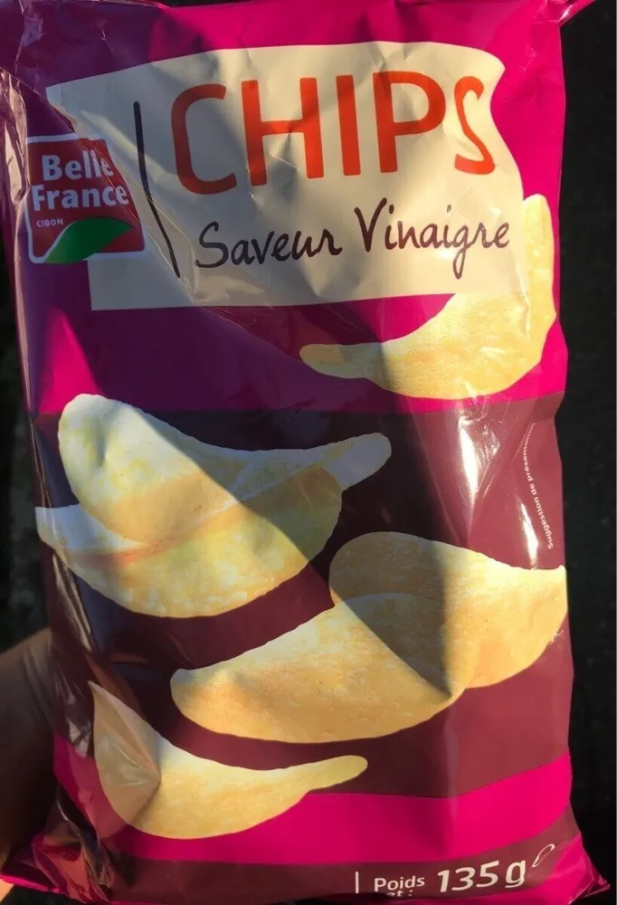 Chips saveur vinaigre