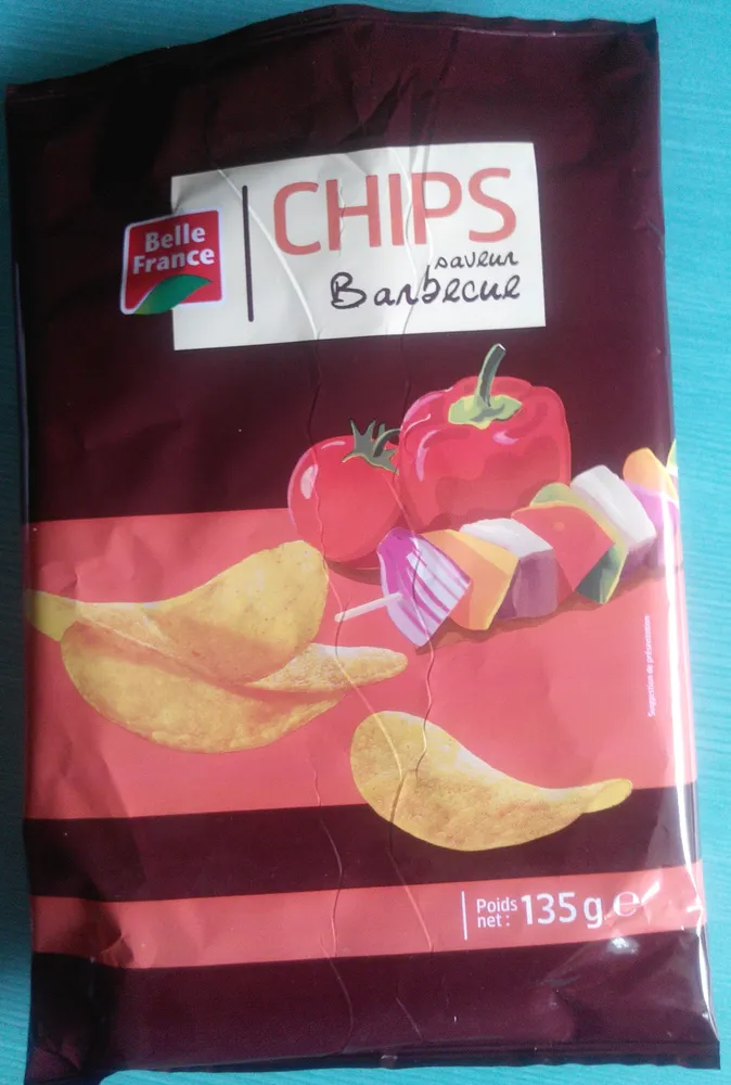 Chips saveur barbecue
