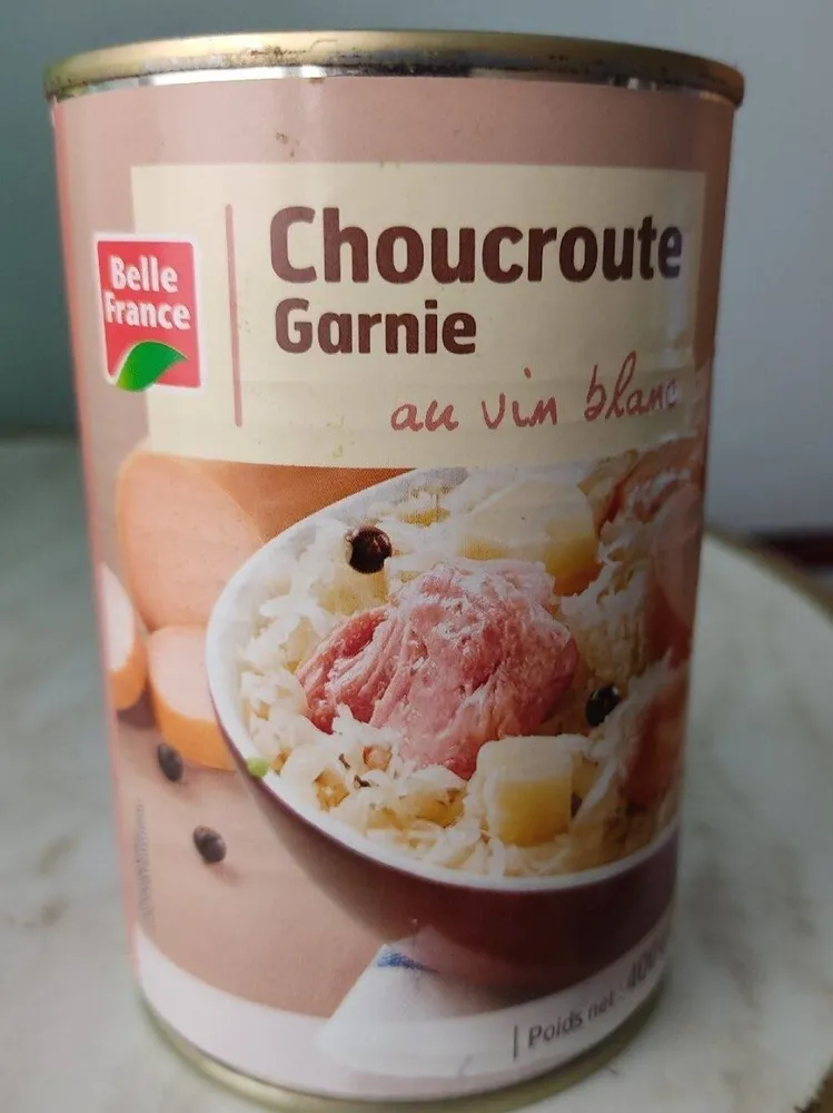 Choucroute garnie au vin blanc