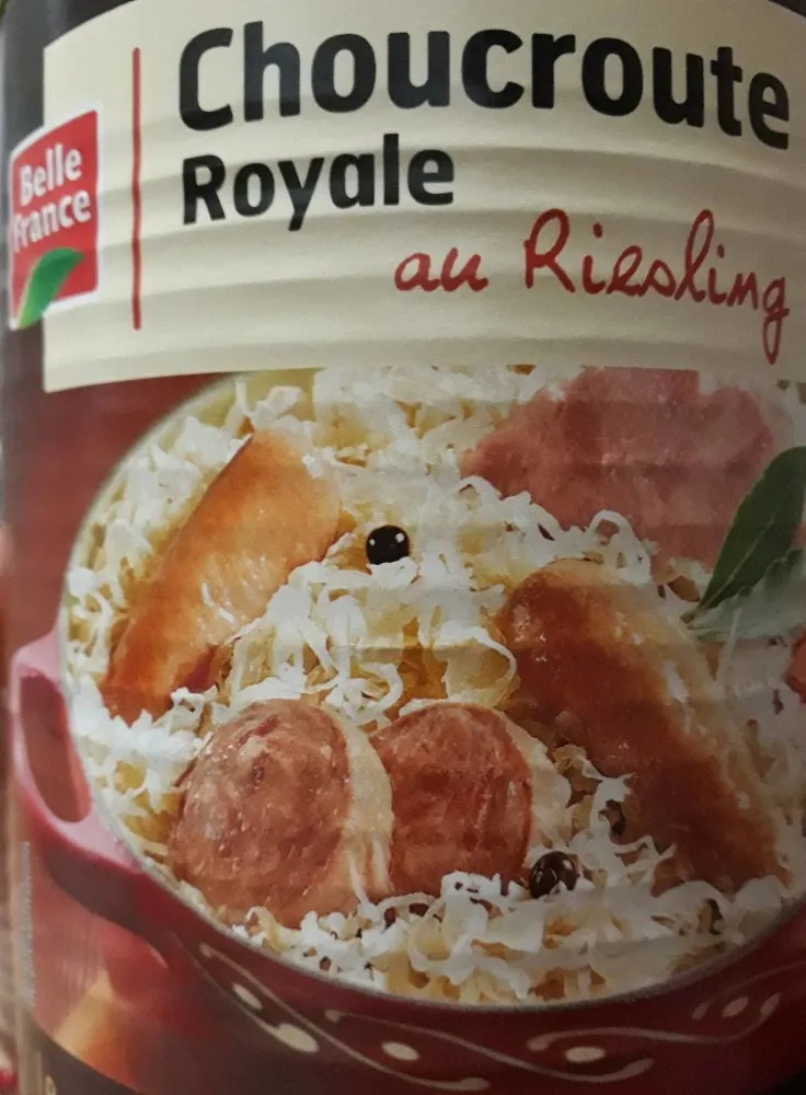 Choucroute royale au Riesling