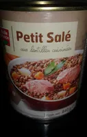 Petit Salé aux lentilles cuisinées