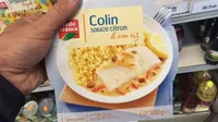 Colin, sauce citron