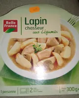 Lapin chasseur aux légumes
