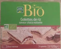 Galettes de riz saveur choco noisette