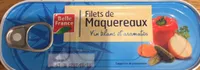 Filets de maquereaux Vin blanc et aromates