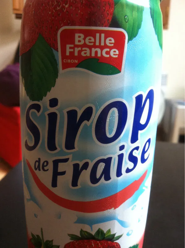 Sirop fraise