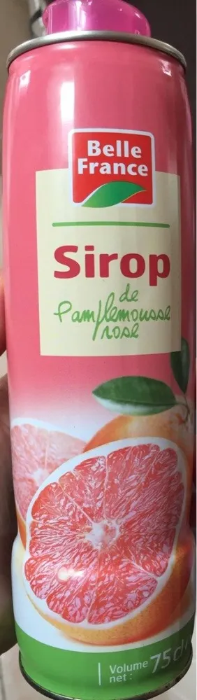 Sirop de Pamplemousse Rose
