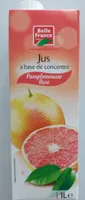 Jus de Pamplemousse Rose à base de concentré