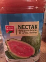 Nectar de goyave, de baies de sureau, d'aronia
