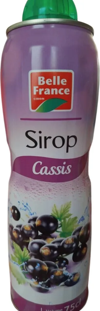 Belle France CIBON Sirop Cassis