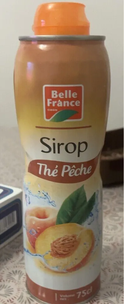 Sirop Thé Pêche