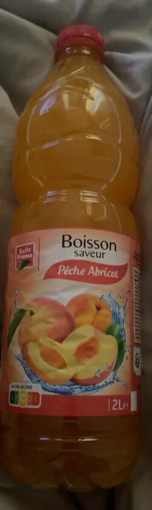 Boisson saveur pêche abricot