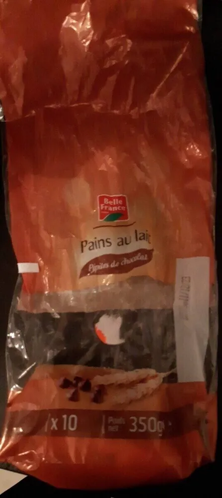 Pains au lait pépites de chocolat