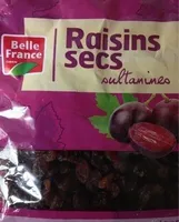 Raisins secs sultanines