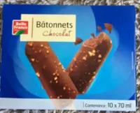 Bâtonnets chocolat