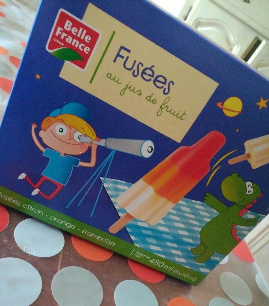 Fusées au Jus de Fruit
