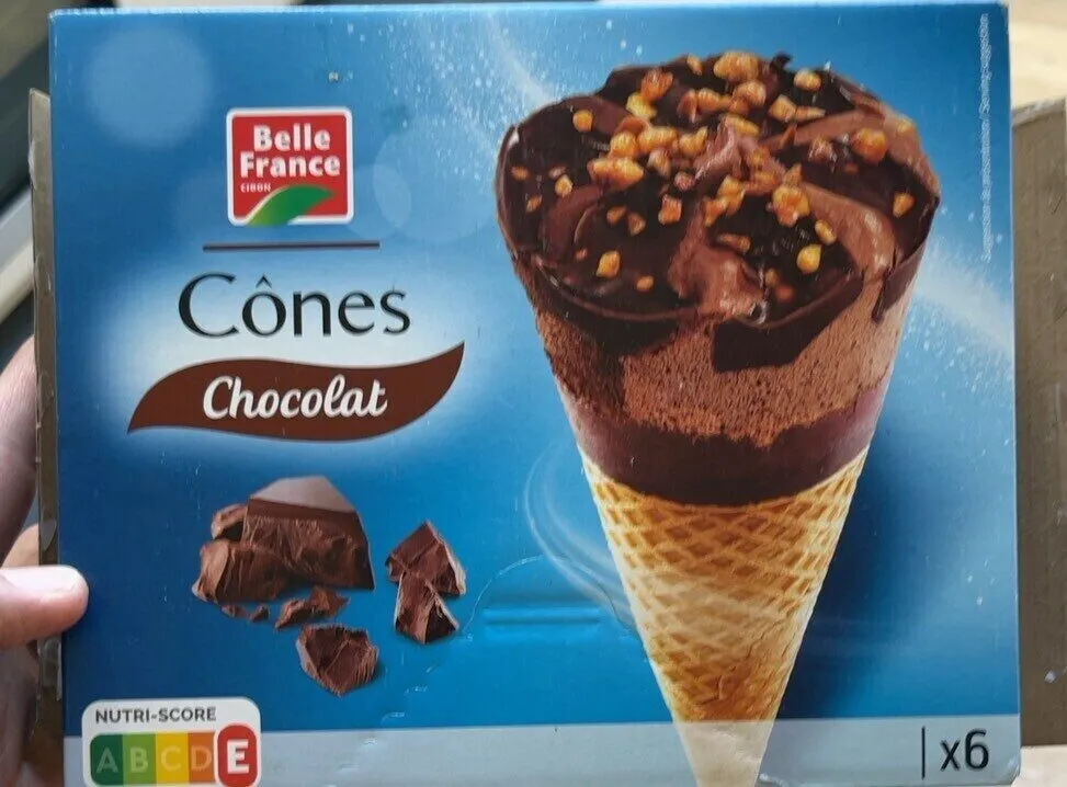 Cones chocolat