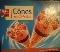Cones Vanille Praliné