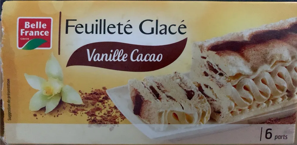 Feuilleté glacé Vanille Cacao