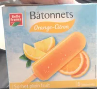 Batonnets orange-citron