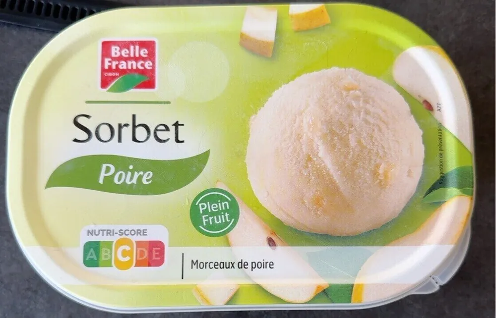 Sorbet poire