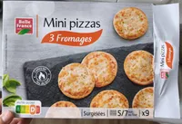 Mini Pizzas Fromage