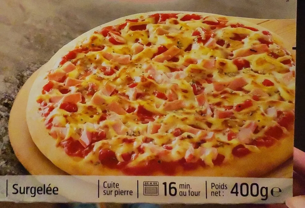 Pizza jambon fromage