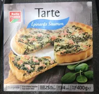 Tarte Epinards Saumon