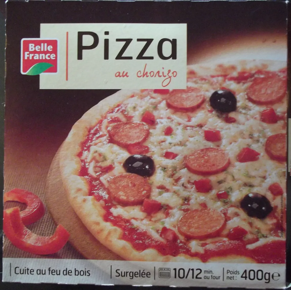 Pizza au chorizo