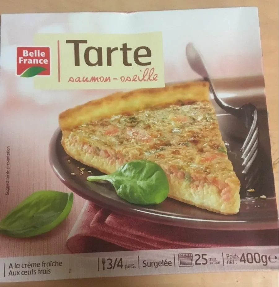 Tarte Saumon Oseille