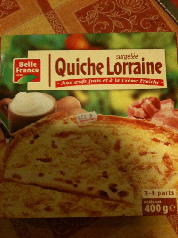 Quiche Lorraine Surgelée