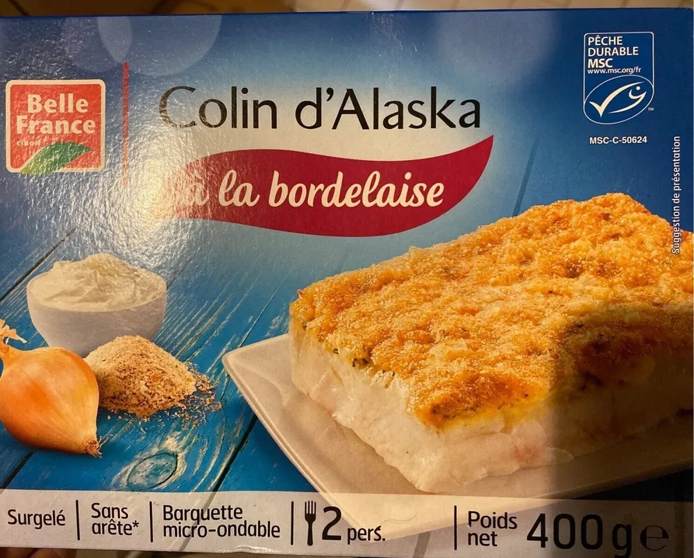 Colin d'Alaska à la Bordelaise